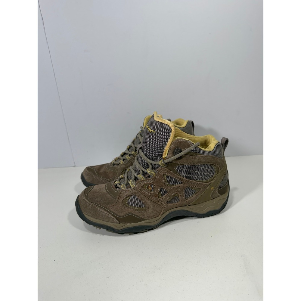 Hi-Tec Sienna Mid WP‎ WOS Womens Hiking Boots Brown Suede Waterproof Size 8